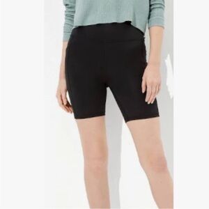 American Eagle Black Biker Shorts